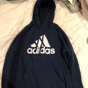 Adidas blue hoodie